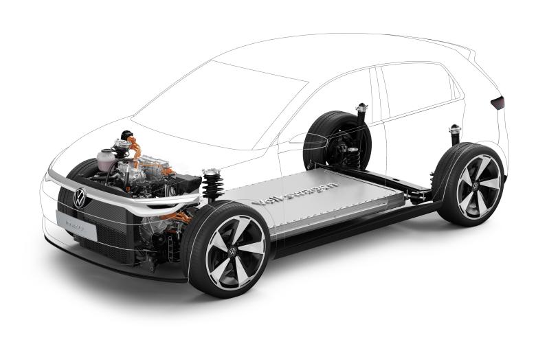 VW ID. 2all. La firma germana lanza por primera vez un eléctrico con tracción delantera. dispone de motor de 226 caballos, 450 kilómetros de autonomía con un 0-100 inferior a los siete segundos y una velocidad máxima de 160 kilómetros/hora