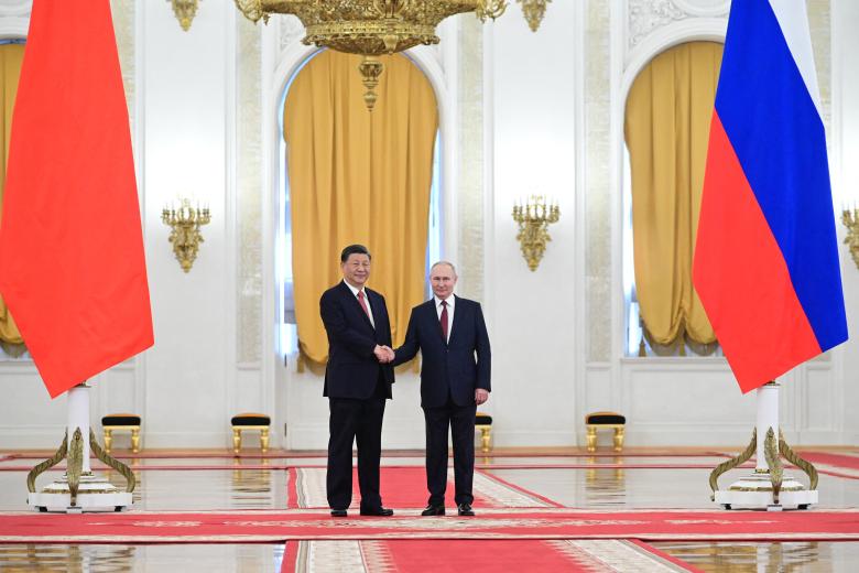 Encuentro de Xi Jinping con Vladimir Putin en Moscú