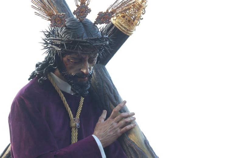 El vía crucis de Nuestro Padre Jesús del Soberano Poder en imágenes