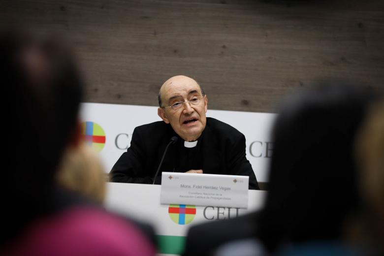 Monseñor Fidel Herráez, consiliario nacional de la ACdP