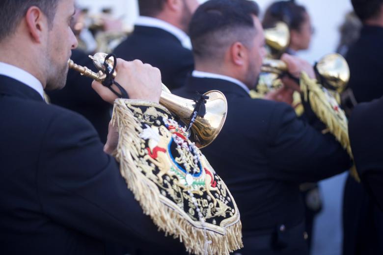 Salida procesional de la Archicofradía De la Vera Cruz