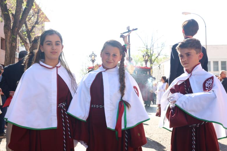 Salida procesional de la hermandad de la Piedad