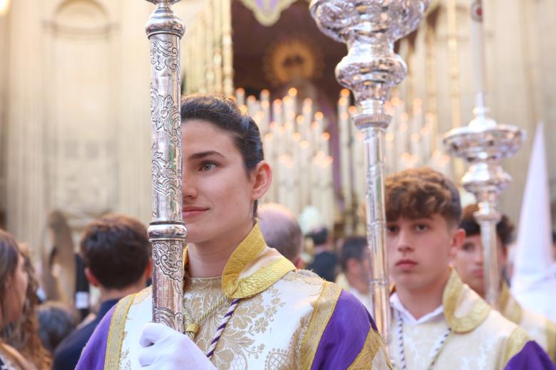 Salida procesional de la hermandad de la Misericordia