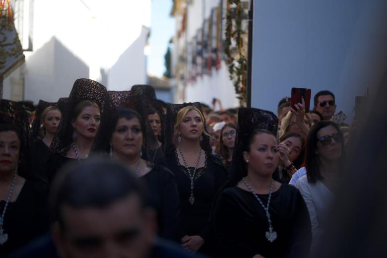 Salida procesional de la hermandad de La Paz