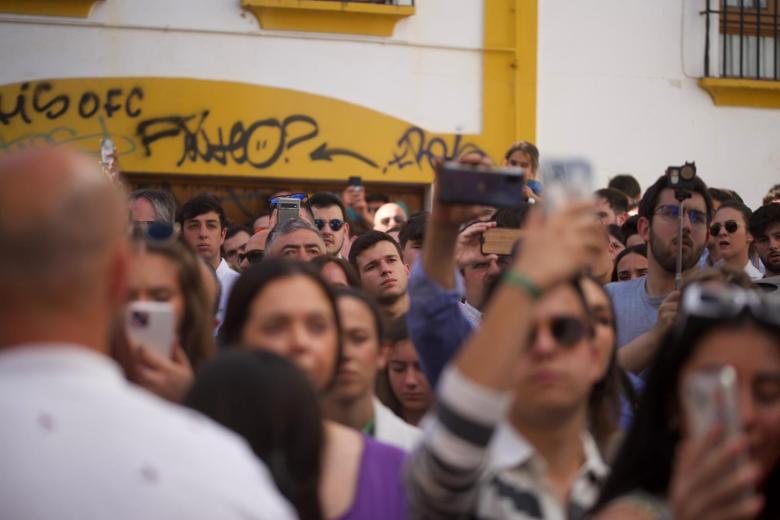 Salida procesional de la hermandad del Perdón