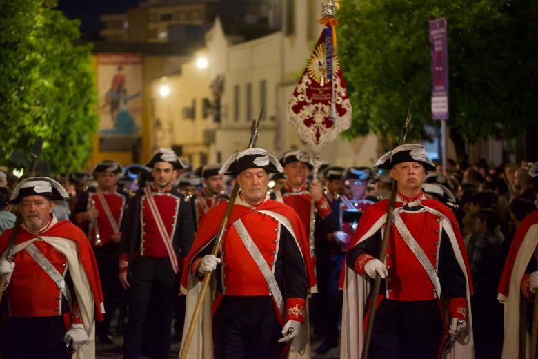 Salida procesional de la hermandad de Pasión