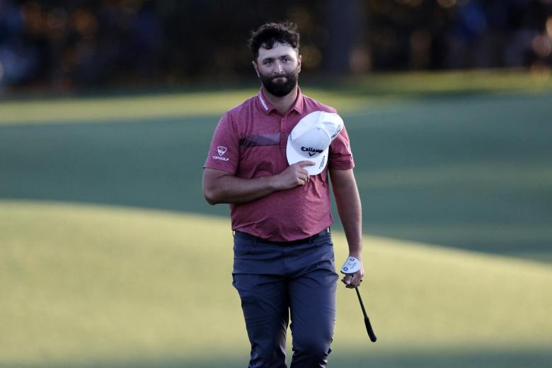 Jon Rahm, agradecido a la afición tras coronarse como triunfador del Masters de Augusta