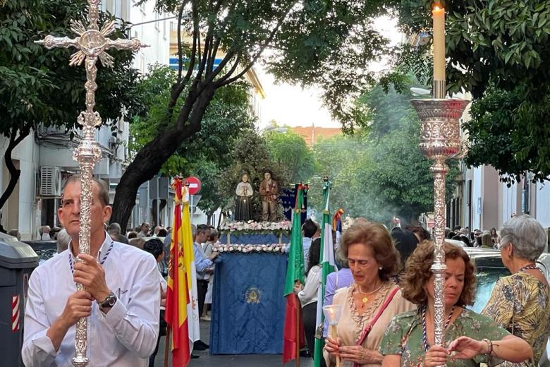 Procesión de la Virgen de Fátima