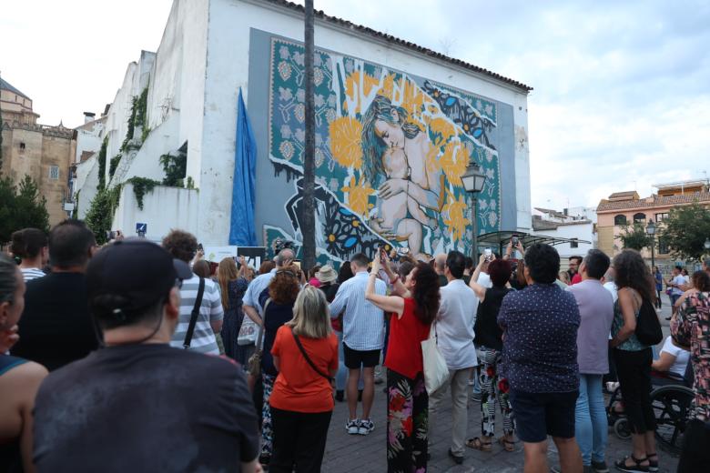 Inauguración del mural 'La Paz en nuestras manos -Peace in our hands'