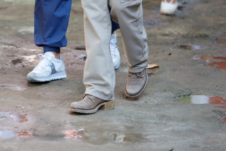 Spanish Queen Letizia during a visit to Escuela Taller de Cartagena de Indias on occasion of her official visit to Colombia in Cartagena on Tuesday, 14 June 2023.