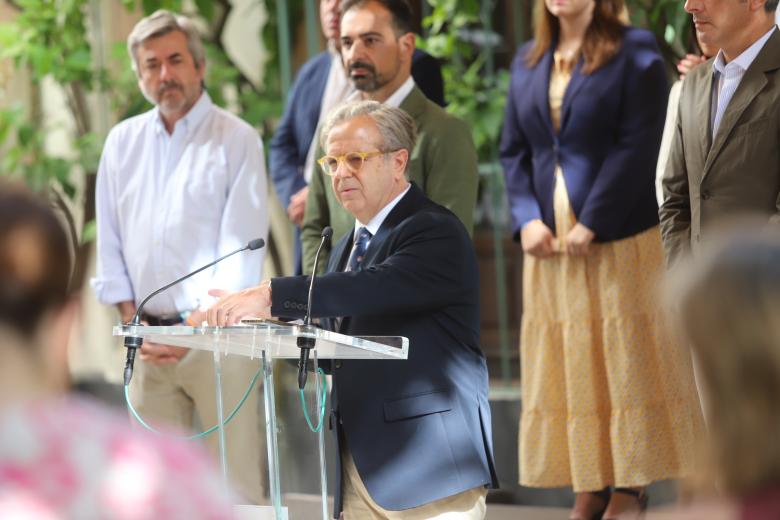 La presentación del nuevo equipo de gobierno de la Diputación, en imágenes