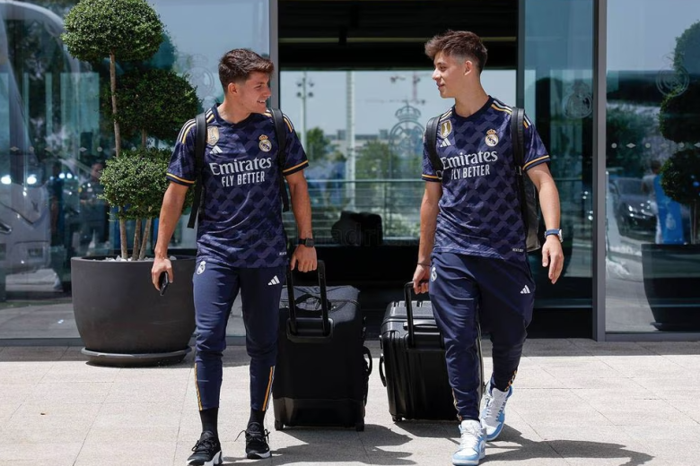 Fran García y Arda Güler, dos de las nuevas incorporaciones del Real Madrid