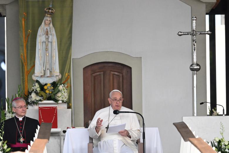 El Papa ha insistido en el mensaje de que en la Iglesia "cabemos todos"