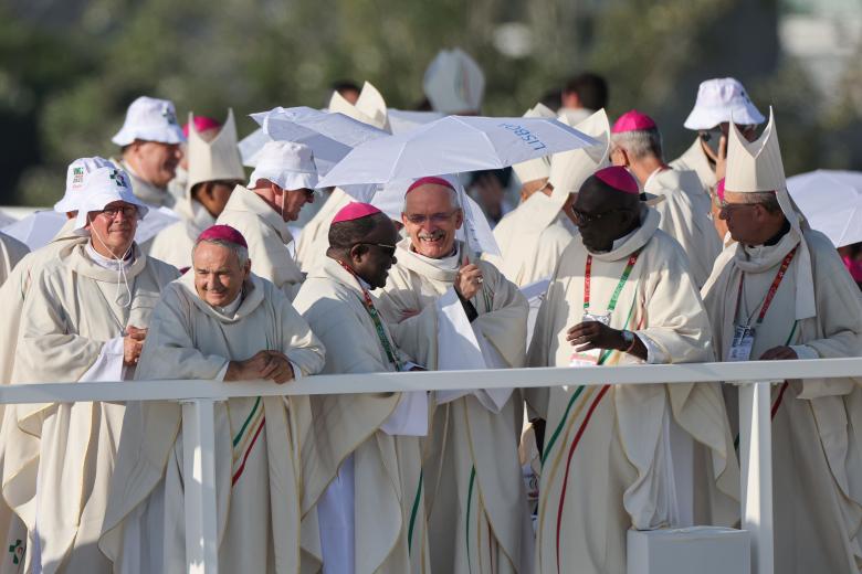 Cientos de obispos y cardenales de todo el mundo han acompañado al Papa en la JMJ