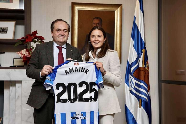 AMAIUR SARRIEGI. De la Real Sociedad, delantera con gran proyección. Estuvo en la Eurocopa de 2022 por la lesión de Alexia Putellas.