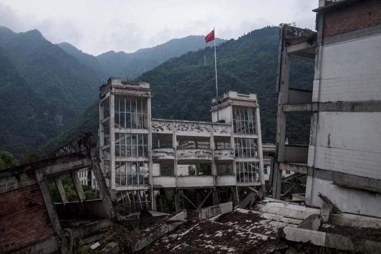 Terremoto en Sichuan, China en 2008