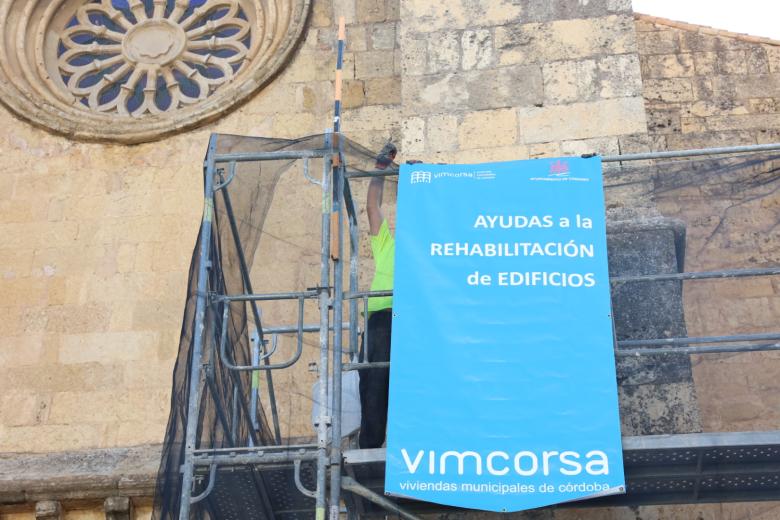 Inicio de las obras de restauración de la Iglesia de Santa Marina
