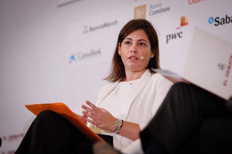 Belén Flor, responsable de financiación sostenible de ING