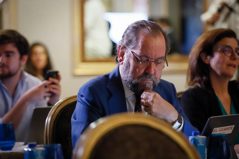 Ramón Pérez-Maura durante la primera Jornada Financiera de El Debate