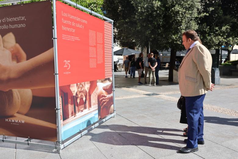 La inauguración de la exposición 25 aniversario Hammam Al-Andalus, en imágenes