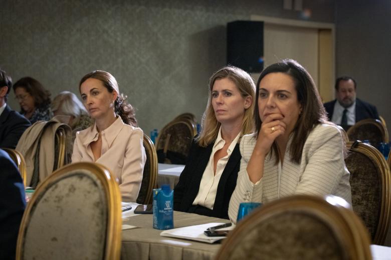 Natalia Fernández, Verónica Velasco e Inmaculada Gómez, Banco Caminos