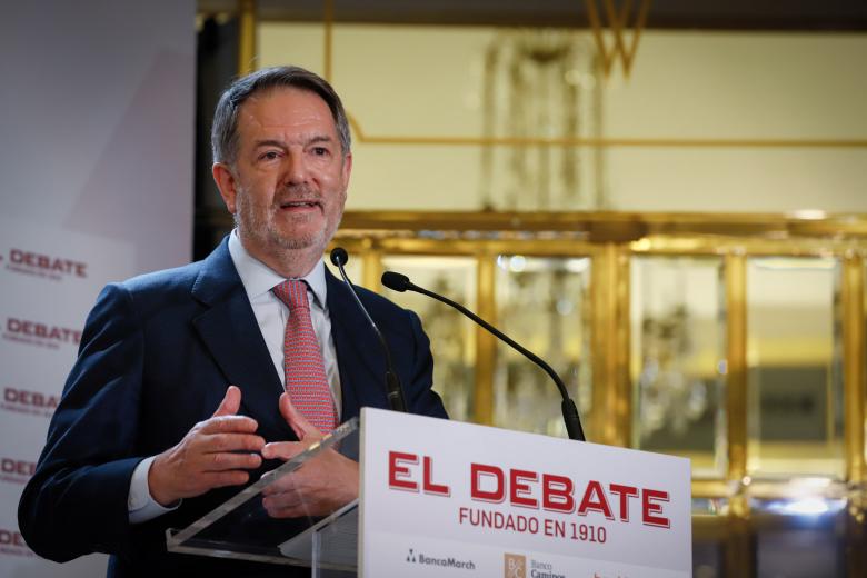 Bieito Rubido, Director de El Debate, en la clausura de la primera Jornada Financiera de El Debate