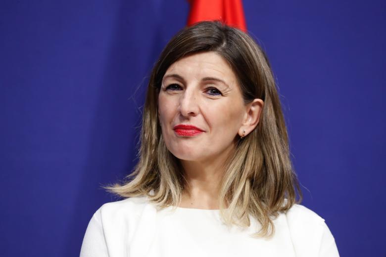 En 2020, es nombra ministra de Trabajo y comienza una transición, aclarando el color de su pelo progresivamente hasta llegar a su característica melena rubia.