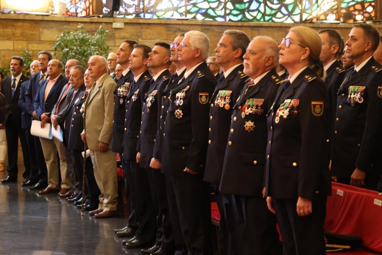 Acto institucional organizado por la Comisaría Provincial de Córdoba con motivo de la festividad de los patrones de la Policía Nacional