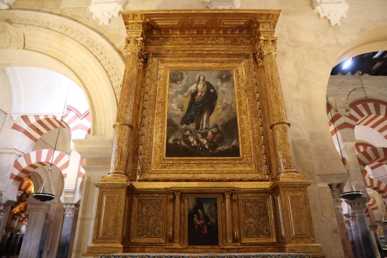 Presentación de la restauración del altar de Santa Marta