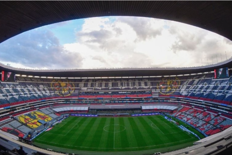 El Estadio Azteca está situado en Ciudad de México y el Club América juega allí sus partidos. Además, será una de las sedes del Mundial de 2026