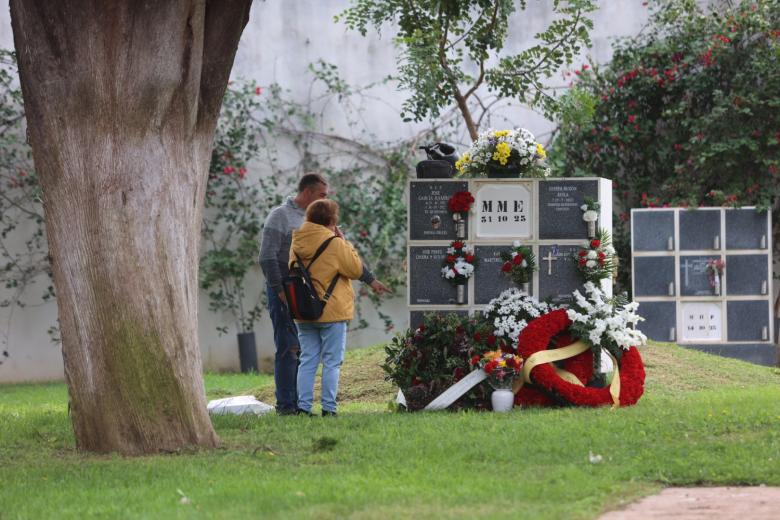 Día de Todos los Santos en los cementerio de San Rafael