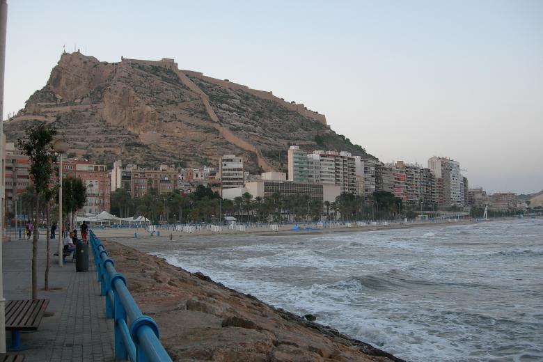 Castillo de Santa Bárbara, en Alicante