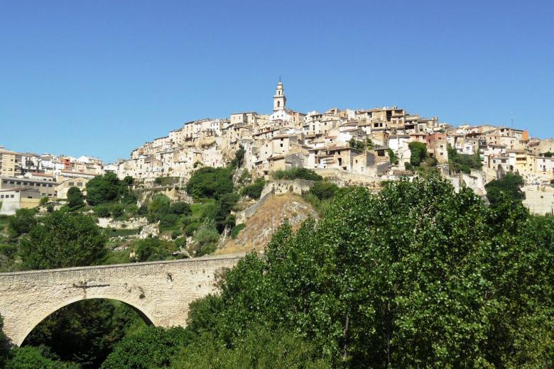 Vista del municipio de Bocairent, en Alicante