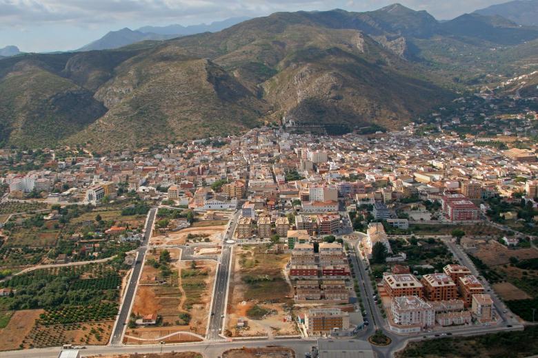 Vista del municipio de Pedreguer, en Alicante