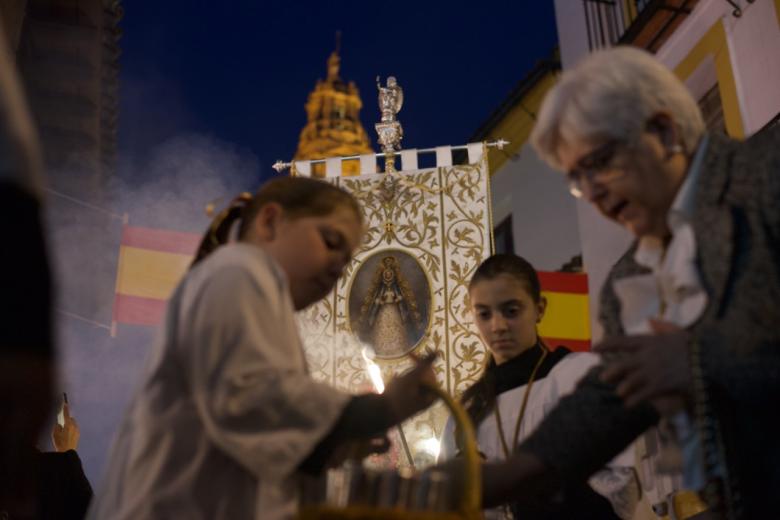 Procesión de la Hermandad del Rocío de Córdoba