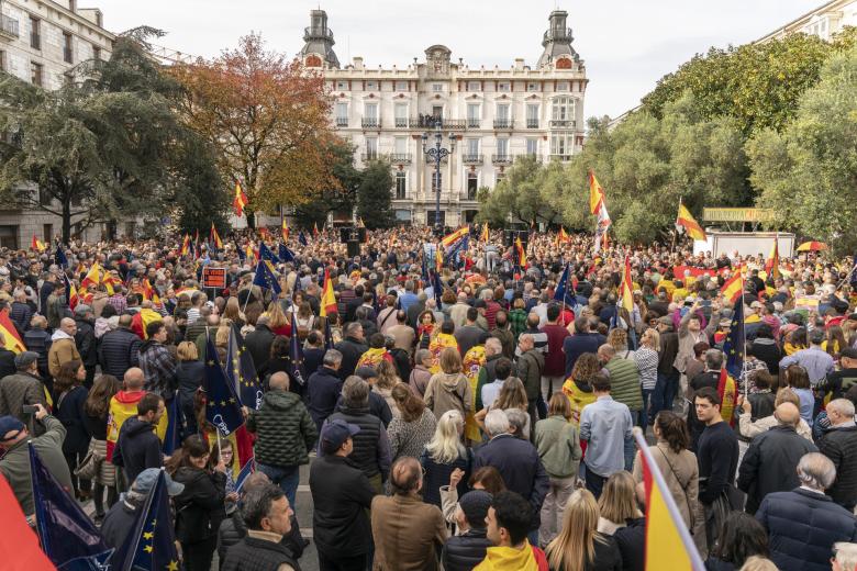 Santander también ha registrado una manifestación multitudinaria.