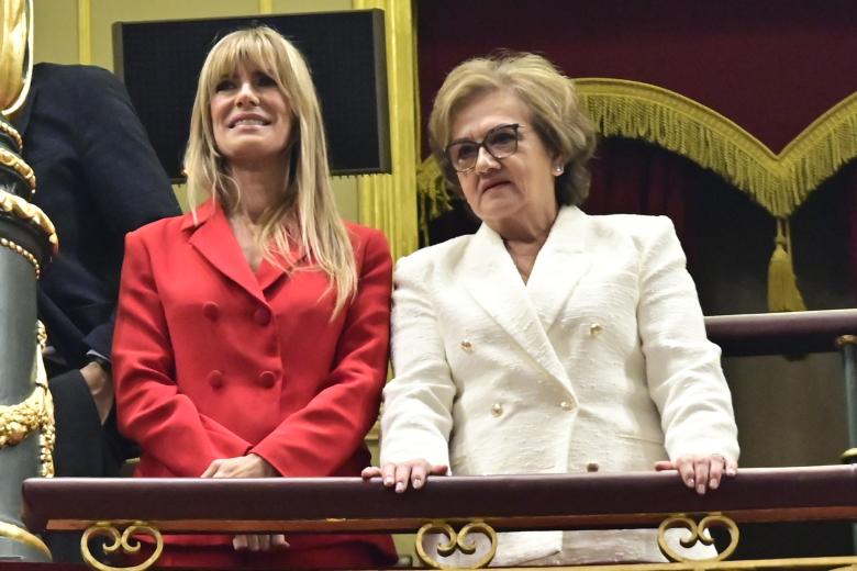 Begoña Gomez during the session of investiture President in the Congress of Deputies in Madrid on Wednesday, 15 November 2023.