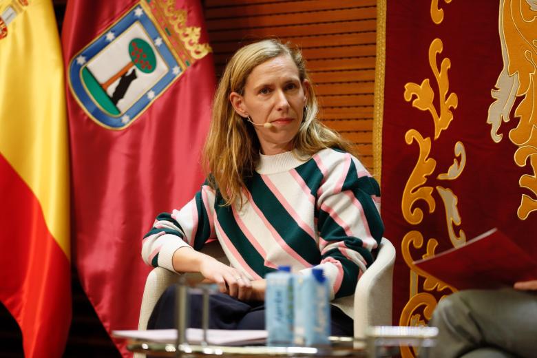Lucía Lois Méndez de Vigo, portavoz de la Comisión Permanente Ordinaria de Políticas Sociales, Familia e Igualdad de Masmadrid