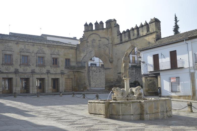 Plaza del Pópulo de Baeza (Jaén)