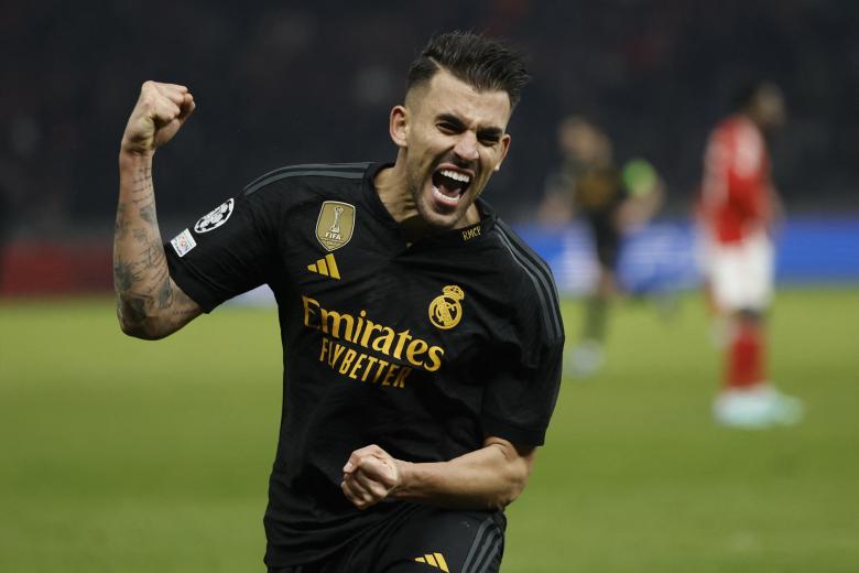Dani Ceballos, titular en este partido, anotó en el 89' el gol de la victoria del Real Madrid