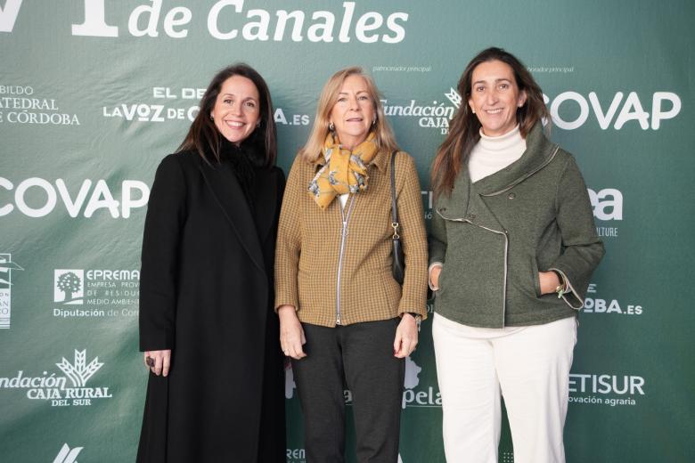 Aguas Santas López, Lourdes Gracia y Paula Badanelli