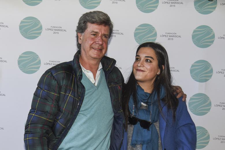 Cayetano Martinez de Irujo and Barbara Mirjan  during the lunch of "El Turronero" in Ubrique 16 December 2023