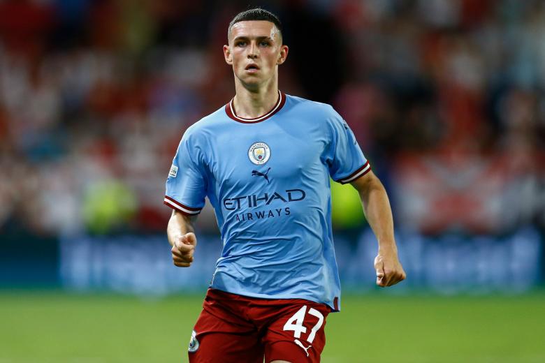 Phil Foden of Manchester City
Sevilla FC v Manchester City, UEFA Champions League, Group G, date 4. Football, Sanchez Pizjuan Stadium, Sevilla, Spain - 6 Sep 2022