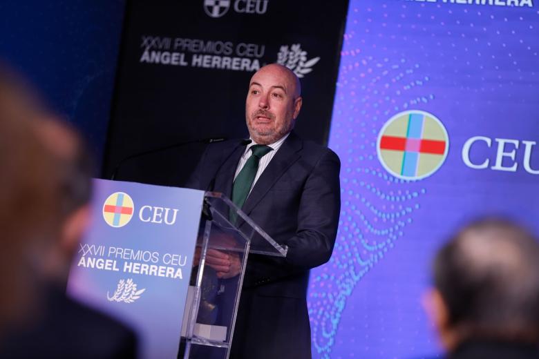 Ignacio Castellano, presidente de la Fundación San Patricio, ha recibido el premio 'Solidaridad, cooperación al desarrollo y emprendimiento social'