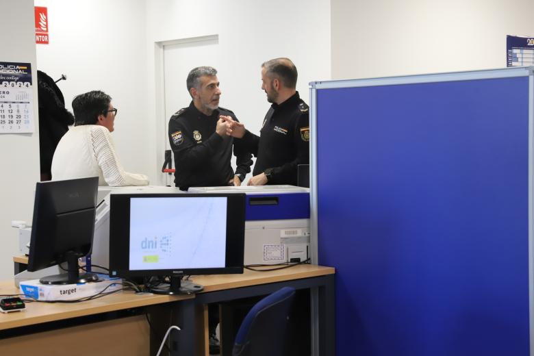 Las nuevas instalaciones de la Unidad de Documentación de la Policía Nacional, en imágenes