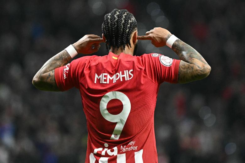 Memphis Depay le ha dado el pase a las semifinales de Copa al Atlético de Madrid