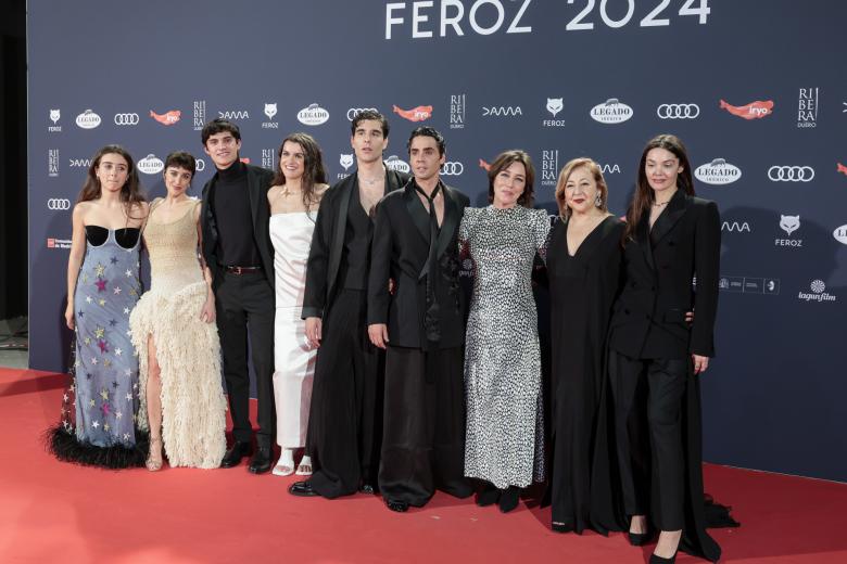 Algunos de los invitados y nominados en los Premios Feroz 2024