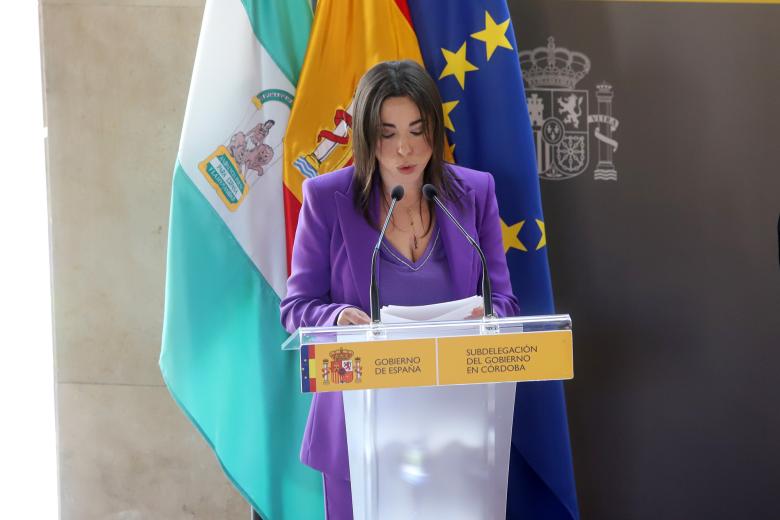 Presentación oficial de la nueva subdelegada del Gobierno en la provincia de Córdoba, Ana María López Losilla