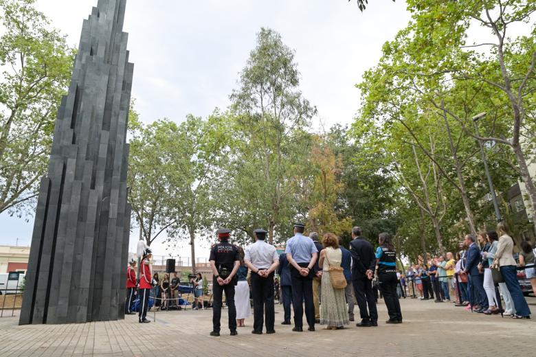 Monumentos a las víctimas del atentado del hipercor de Barcelona