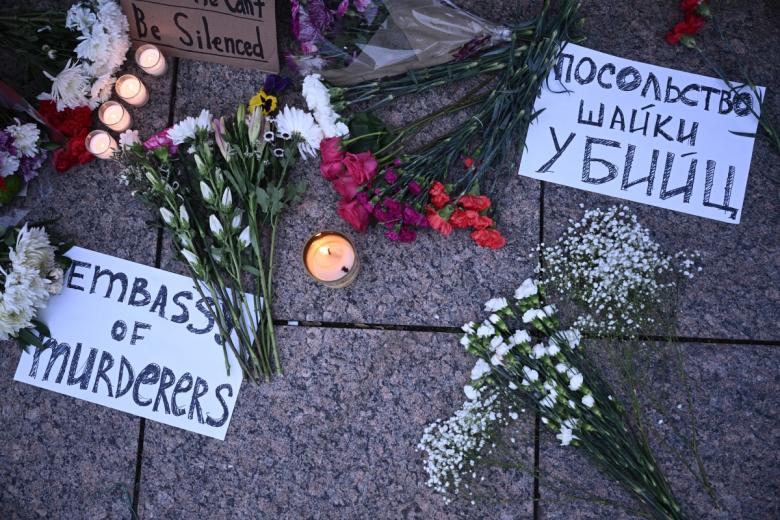 Homenajes a Navalni en todo el mundo